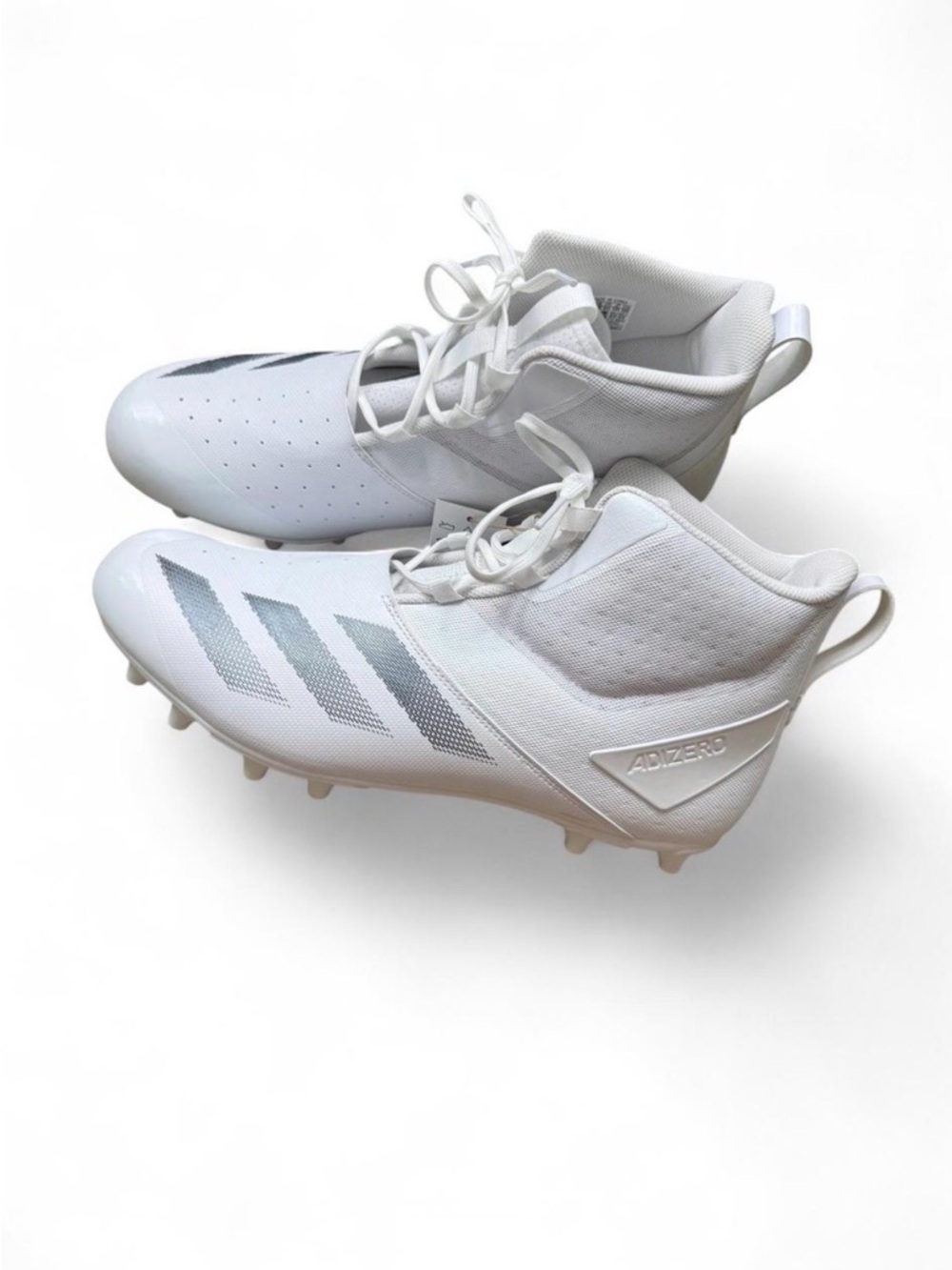 Adidas SM Adizero Chaos 4E Size 16 American Football Lineman Cleats White